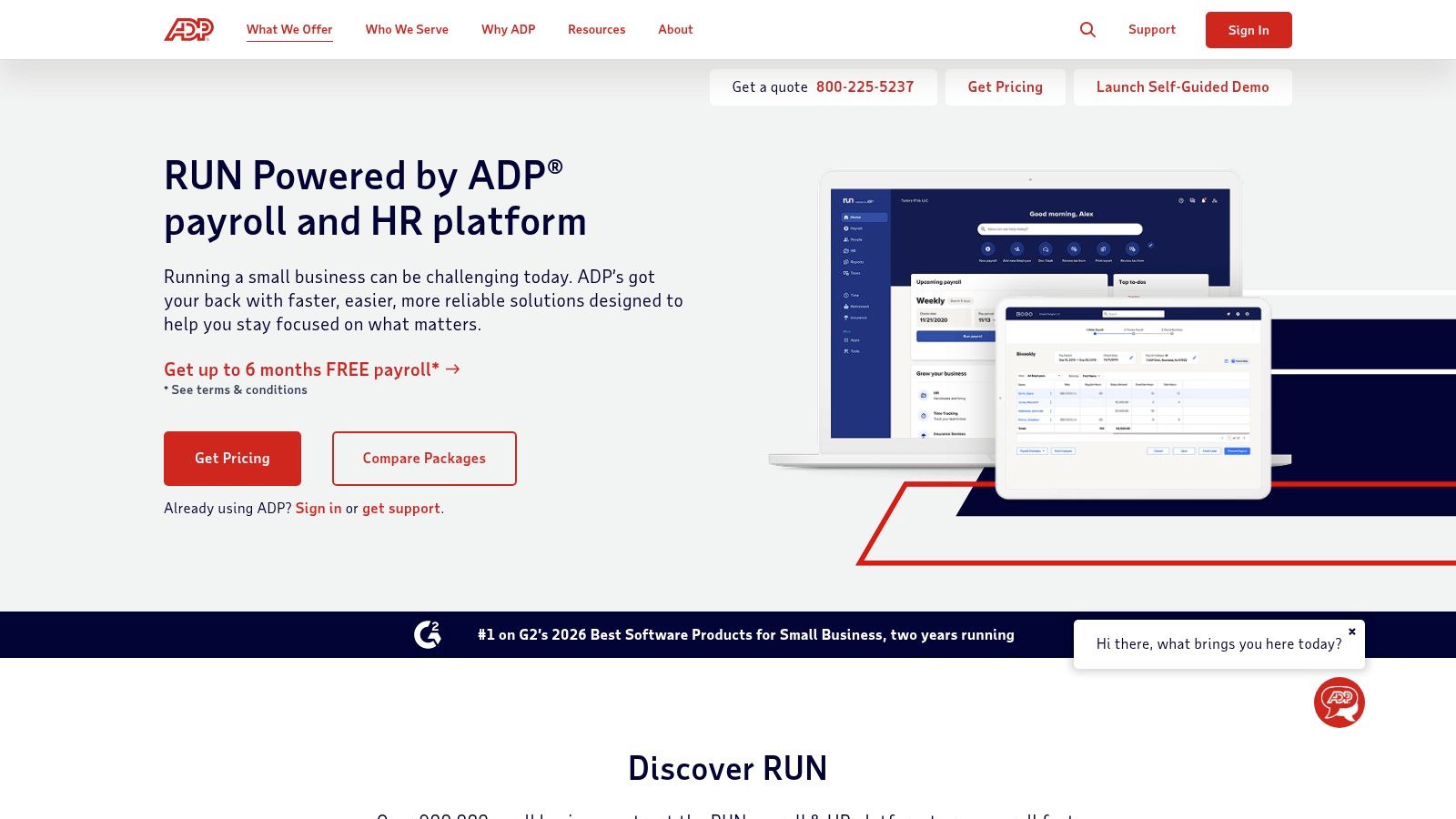 RUN Powered by ADP