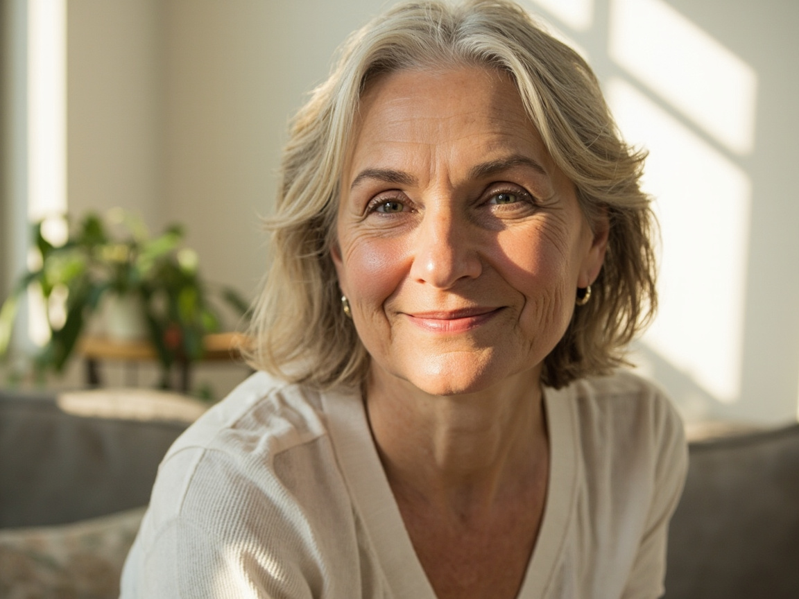 A confident woman experiencing peace of mind after deciding hiring a financial advisor was worth it
