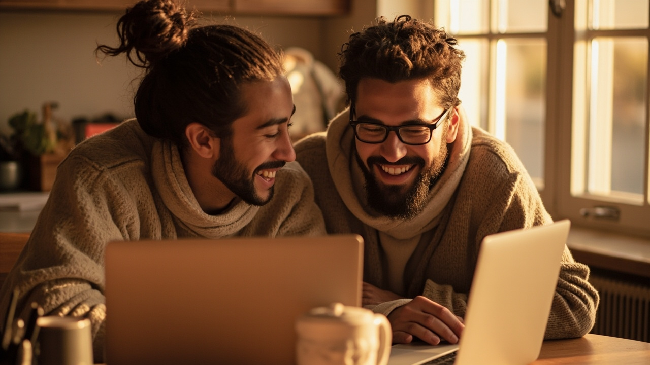 Collaborating over the software